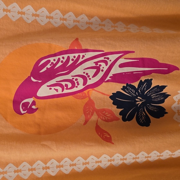 ST. JOHN'S BAY WOMENS PEACH TROPICAL PLUS SIZE TANK TOP SIZE 2X - Picture 4 of 12